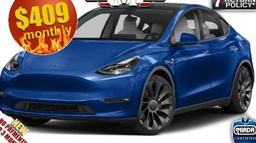 TESLA MODEL Y 2021 5YJYGDEE5MF145410 image